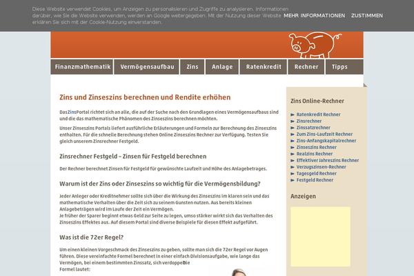 Site using FinanceAds_Tools plugin