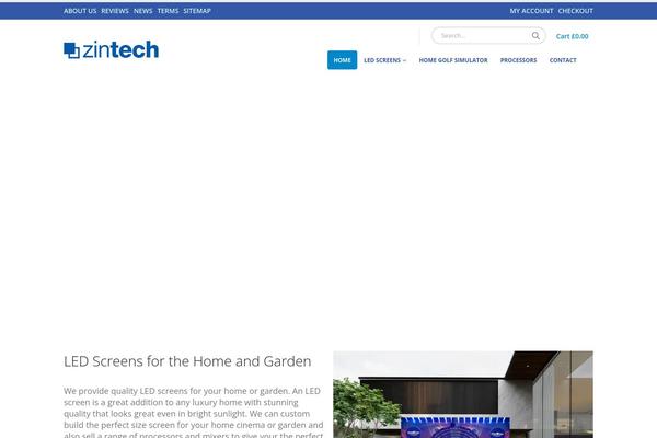 Porto Child theme site design template sample