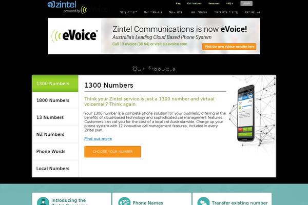 zintel.com.au site used Zintel