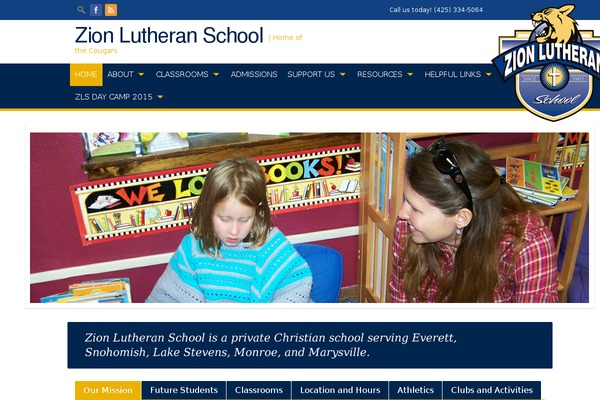 Campus theme site design template sample
