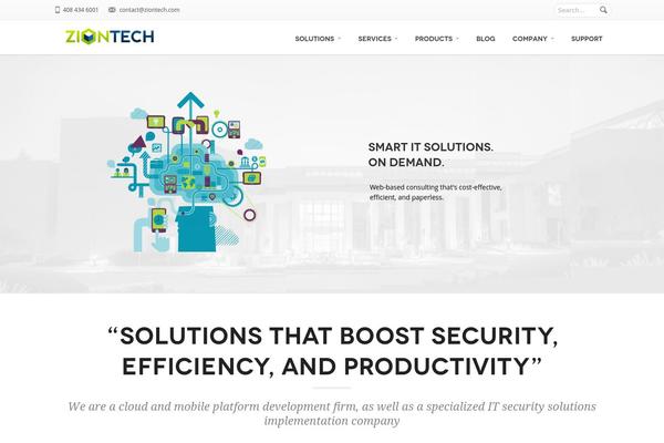 Savia theme site design template sample