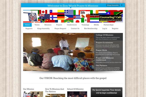 InfoWay theme site design template sample