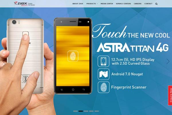 Mobius-child theme site design template sample