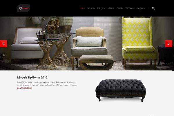 Salient theme site design template sample