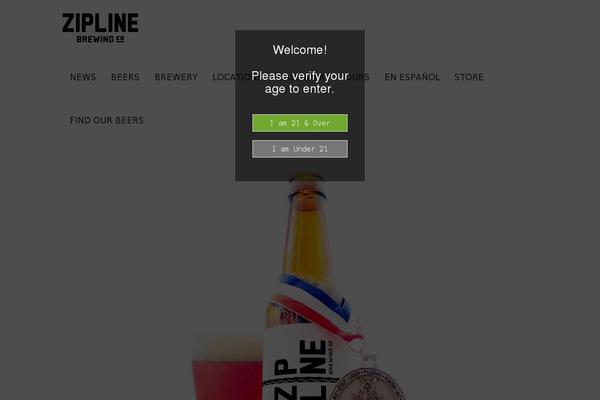 Site using Age-gate plugin