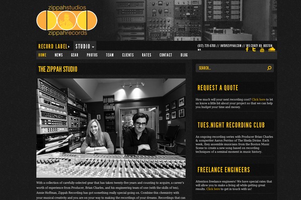 Starkers theme site design template sample