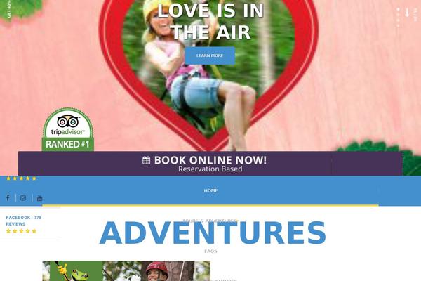 Adrenaline-pt theme site design template sample