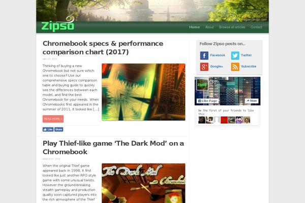 Meeta theme site design template sample