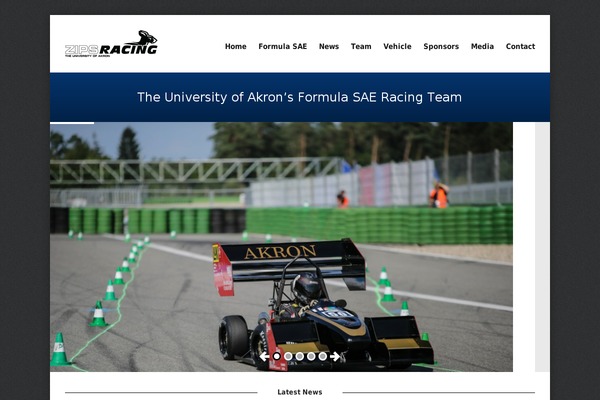 IMPACT theme site design template sample
