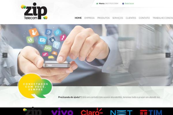 ziptelecom.com.br site used Ziptelecom