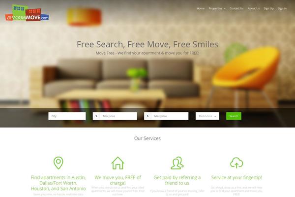Realeswp theme site design template sample
