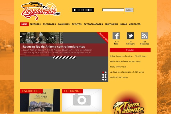 Site using Easy Image Gallery plugin