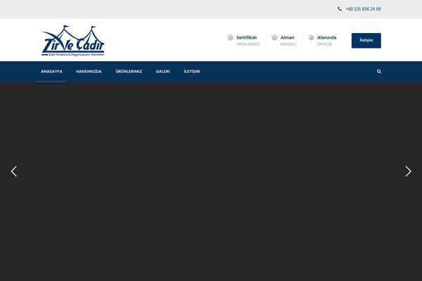 Realfactory theme site design template sample