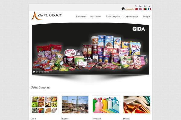 Andrina theme theme site design template sample
