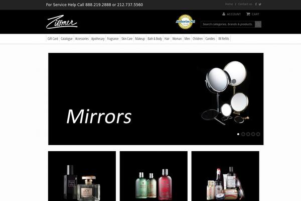 Radial theme site design template sample