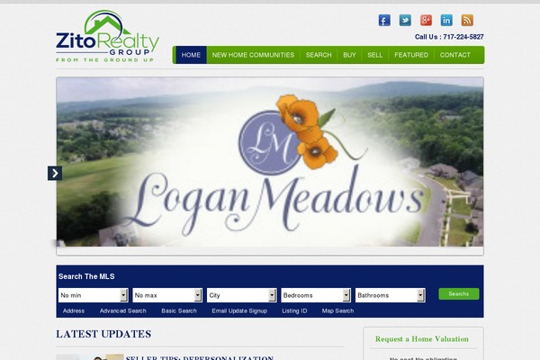 BlogFeedly theme site design template sample