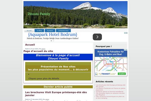 Site using Feature A Page Widget plugin