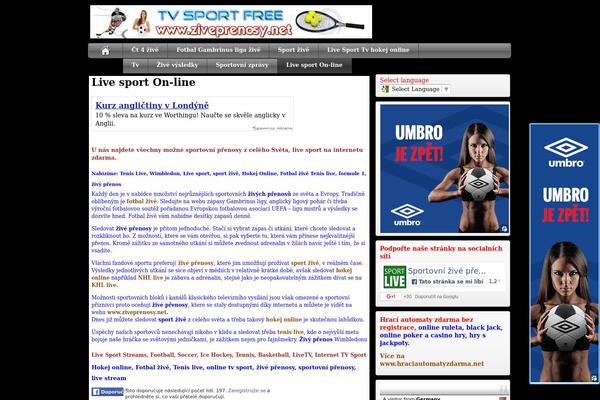 Site using Floating Adsense Bar plugin