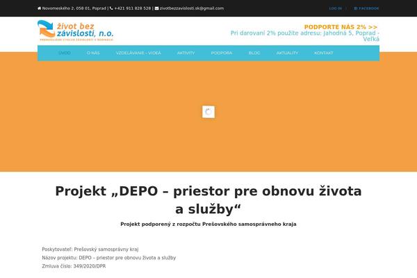 Site using Lemongrid plugin