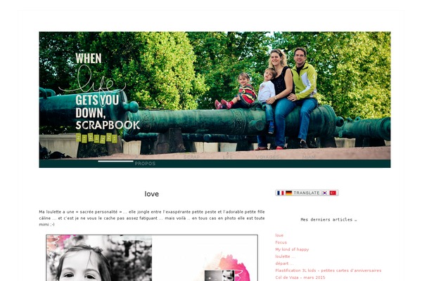 Site using Enhanced Categories plugin