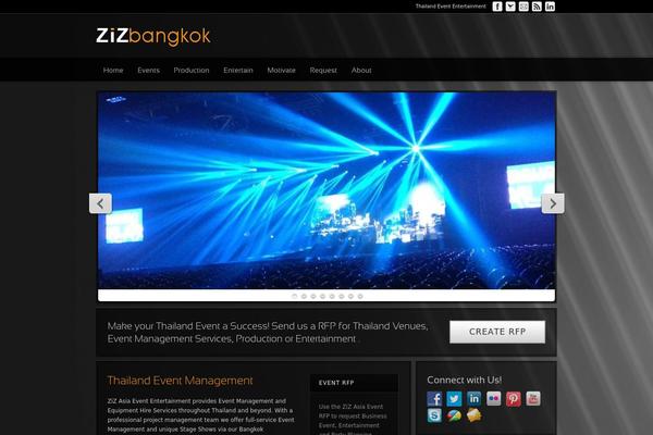 Modular theme site design template sample