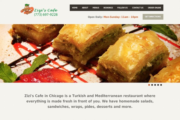Feast theme site design template sample