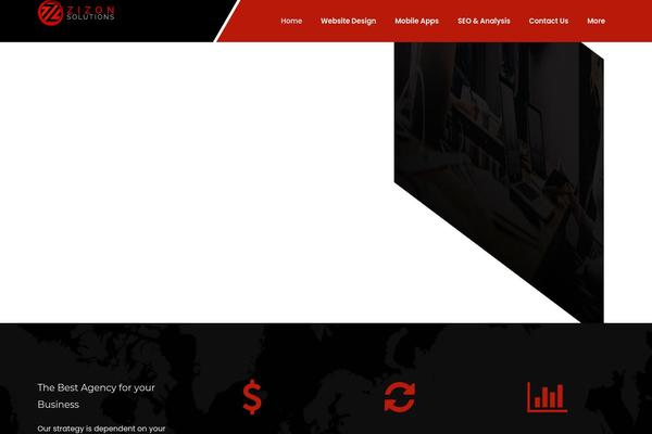 Agencies theme site design template sample