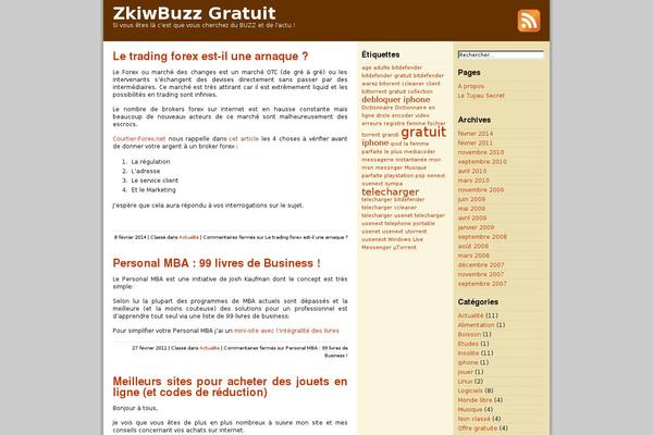 ProSense-fr theme websites examples