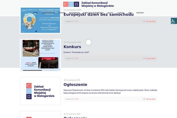 Site using Wp-accessibility-helper plugin