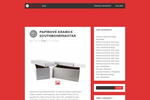 MH Cicero lite theme site design template sample