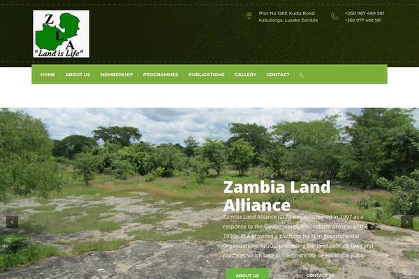 zla.org.zm site used Envit