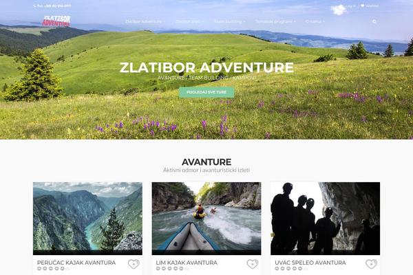CityTours theme site design template sample