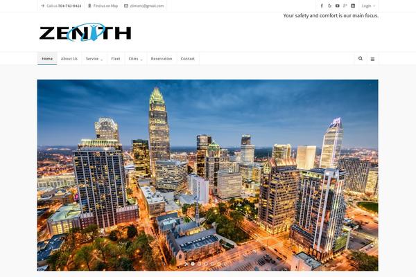 Highend theme site design template sample