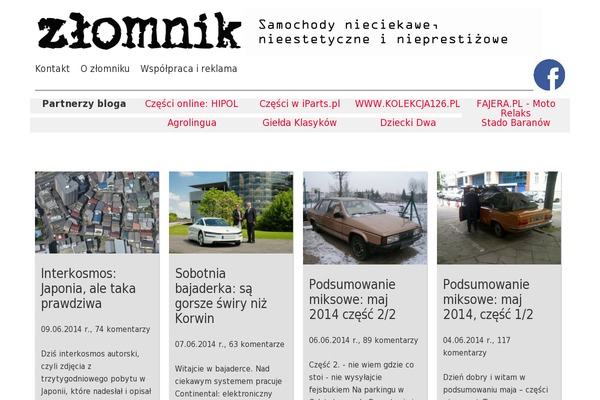 Editorial theme site design template sample