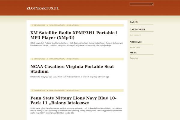 Preference Lite theme site design template sample