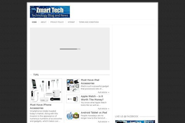 Leaf theme site design template sample