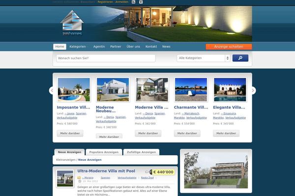 Site using Classipress-ad-scroller plugin