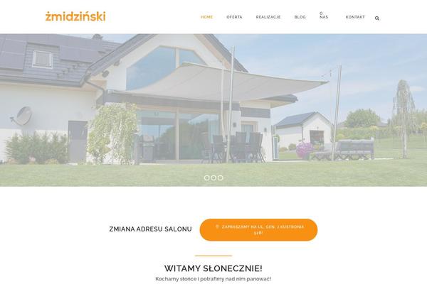 Aperio-child theme site design template sample