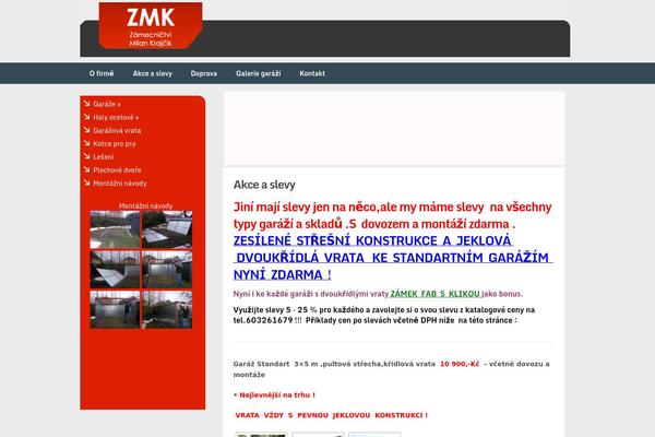 zmk.cz site used Ribbon