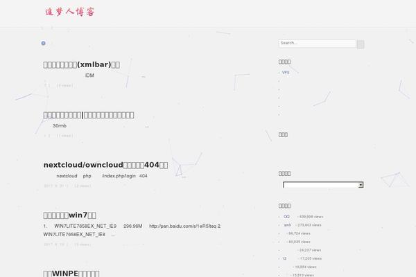 Dux theme site design template sample