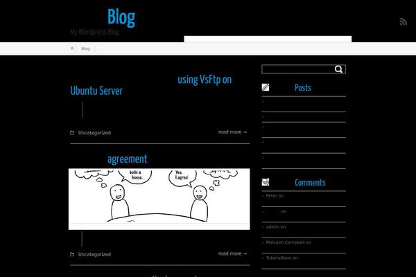 Montezuma theme site design template sample