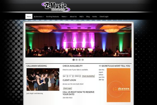 thedj theme websites examples