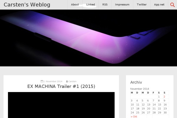 OneColumn theme site design template sample