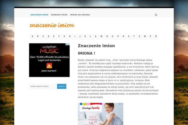 Wp-enlightened104 theme site design template sample