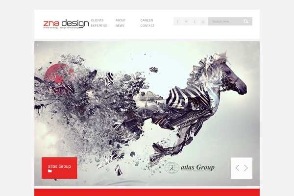 Wunder theme site design template sample