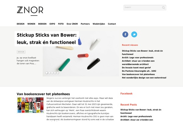 Magazine Explorer theme site design template sample