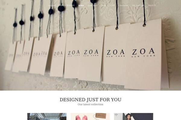 Hayden theme site design template sample