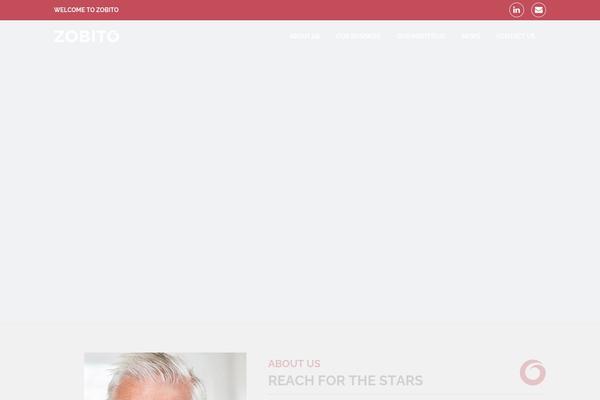 Rocket theme site design template sample