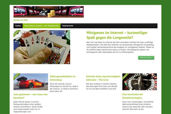StrapVert theme site design template sample
