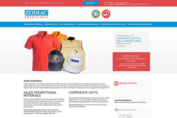 zodiacad.com site used Hugeshop